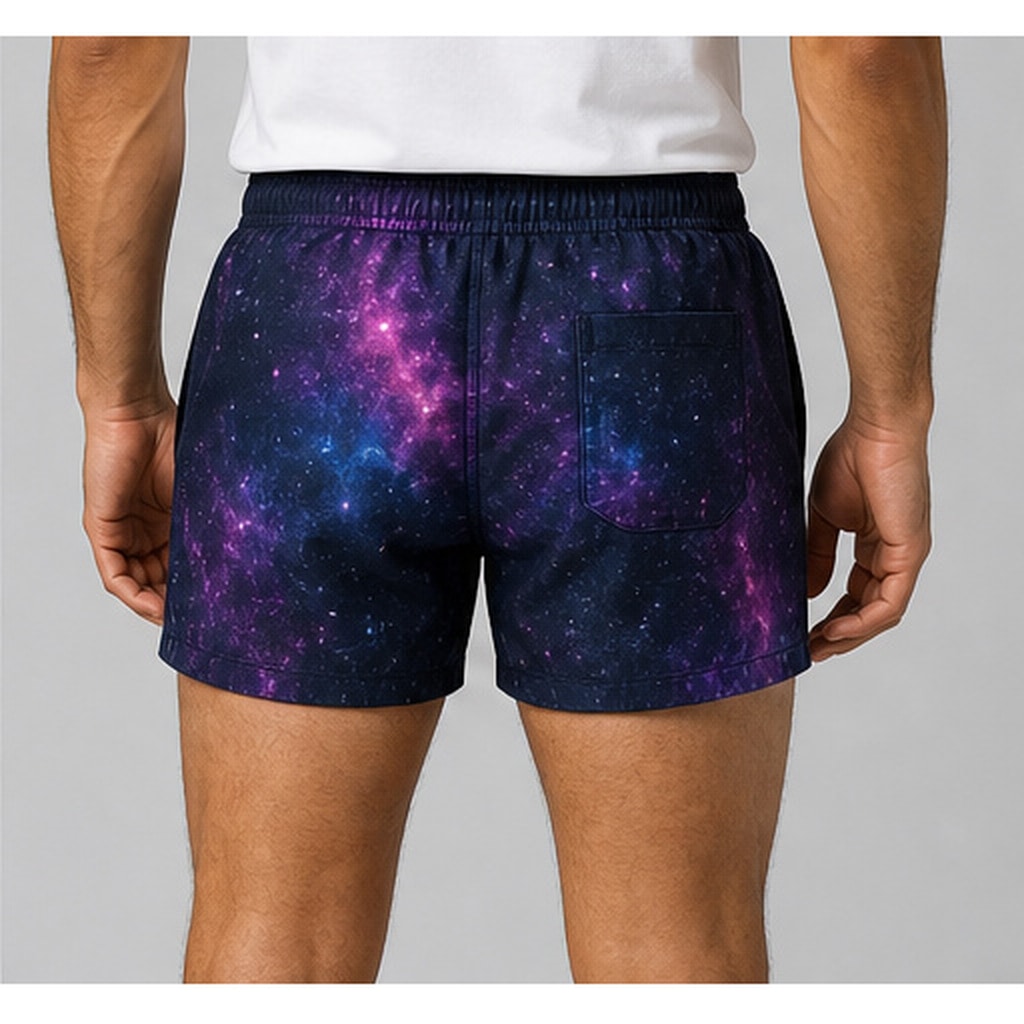 Short de baño Cosmic Dust Ranwey - detalle