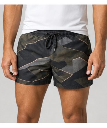 Short de baño Urban Camo Ranwey - detalle