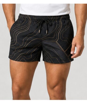Short de baño Black Gold Topo Ranwey - detalle