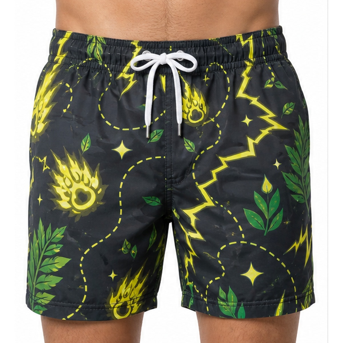 Short de baño Pokémon - Bosque Eléctrico Ranwey