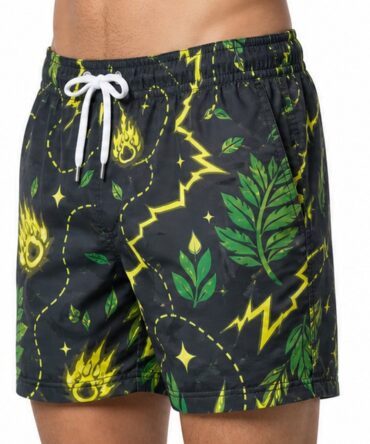 Short de baño Pokémon - Bosque Eléctrico Ranwey