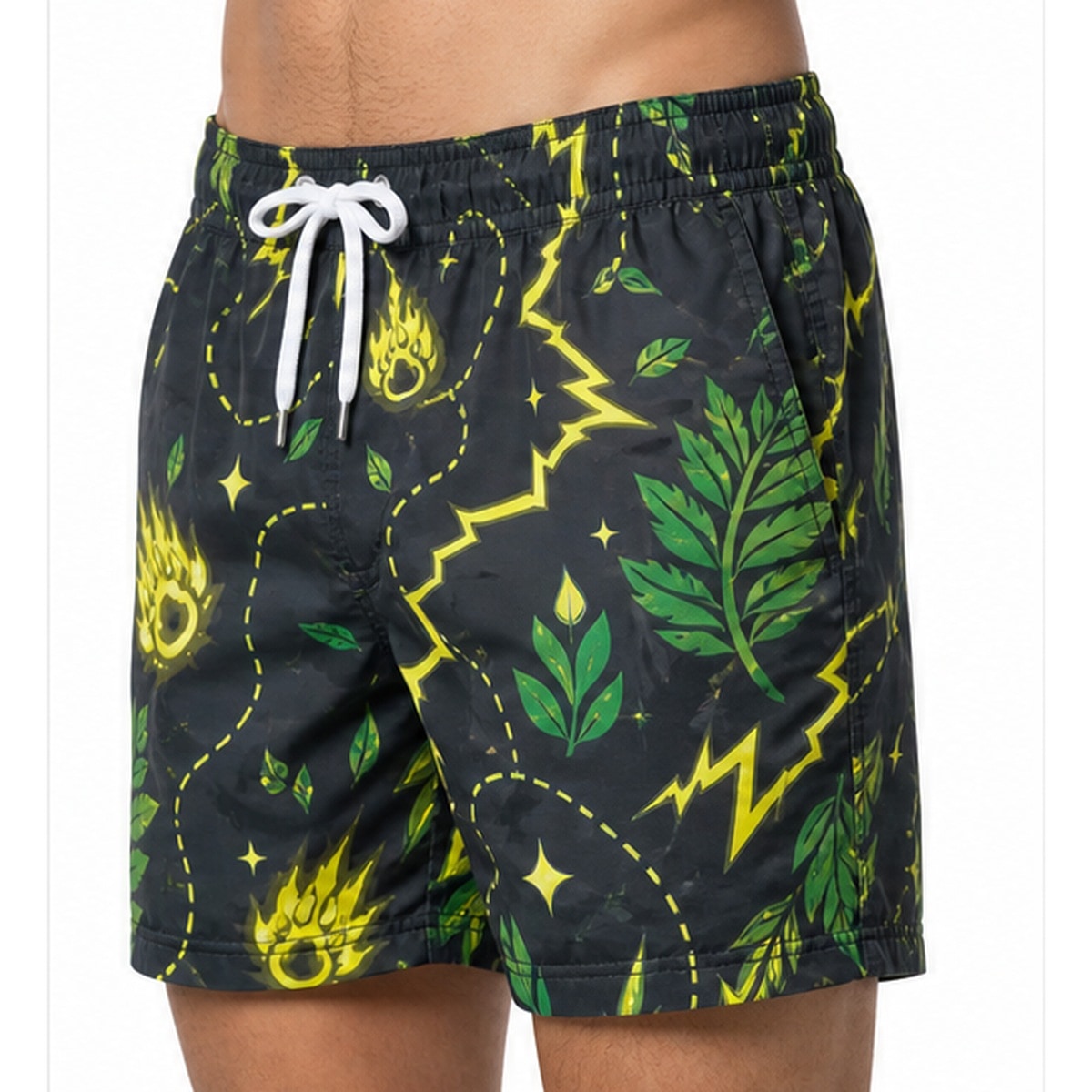 Short de baño Pokémon - Bosque Eléctrico Ranwey