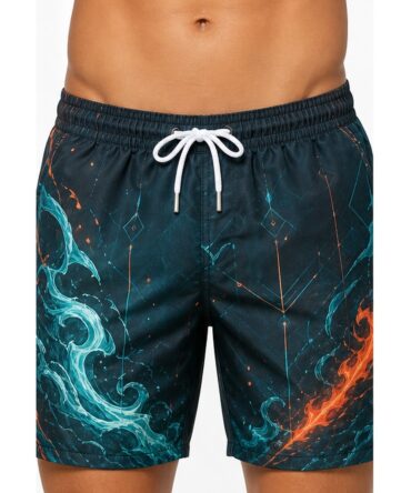 Short de baño Demon Slayer - Agua y Fuego Ranwey