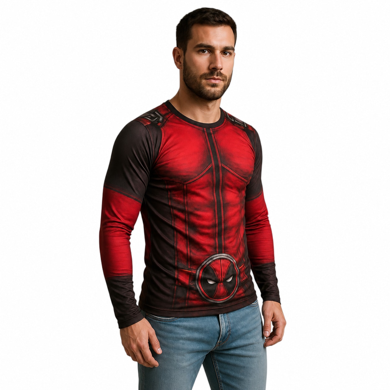 Remera Deadpool AS0028 - FOTO 2 semi costado