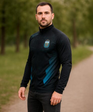 Campera Deportiva Argentina CFR117 - FOTO 2 semi costado