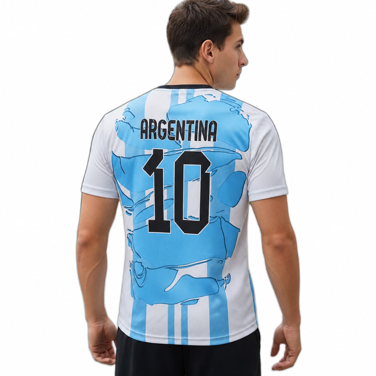 Camiseta club Argentina dorso actualizado