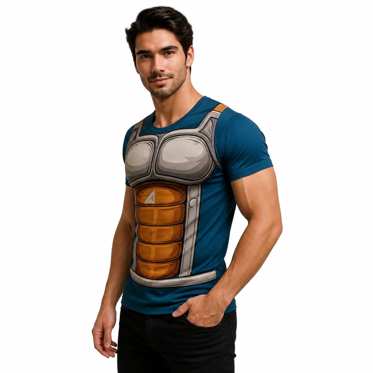 Remera Vegeta Dragon Ball Z PR162 - galería humana