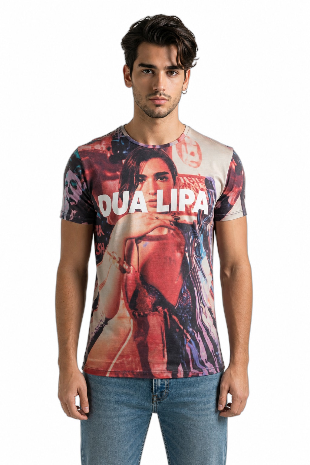 Remera Dua Lipa pr514 - Frente