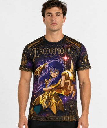 Remera Escorpio Saint Seiya Ranwey
