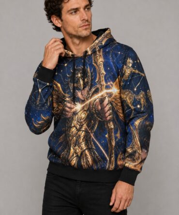 Buzo Aiolos de Sagitario BCPR1085 mockup fiel al producto real
