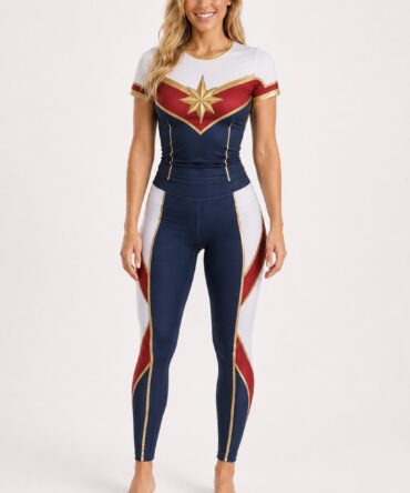 Conjunto Deportivo Capitana Marvel Alternativo