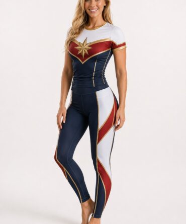 Conjunto Deportivo Capitana Marvel Alternativo
