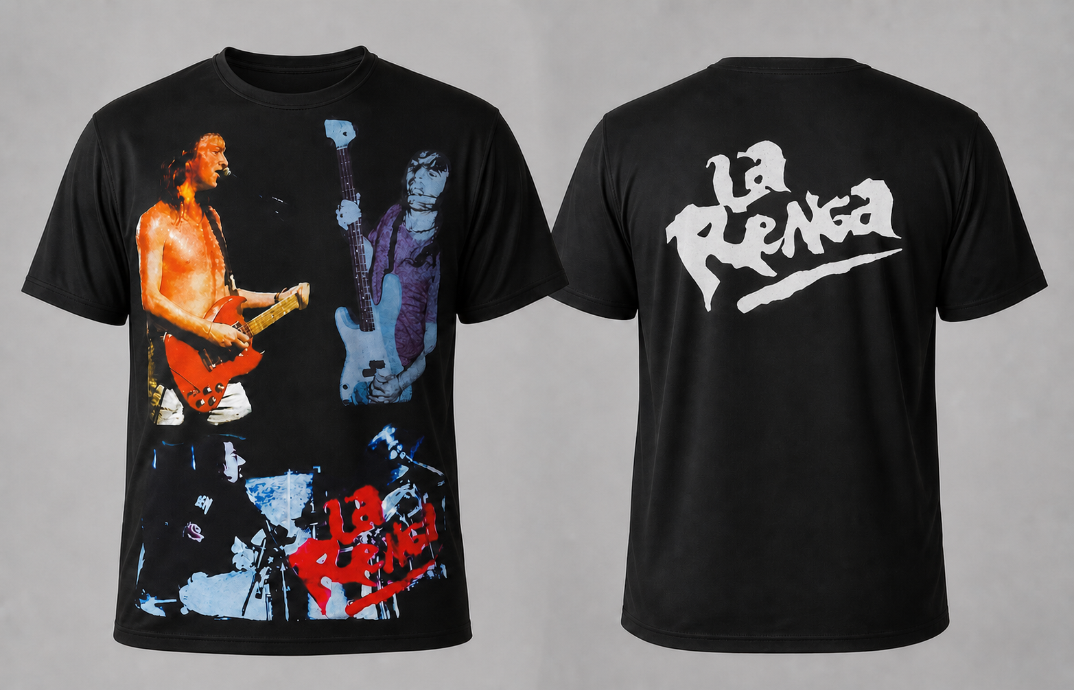 Pedido personalizado Andrés Araujo - referencias y mockup aprobado La Renga