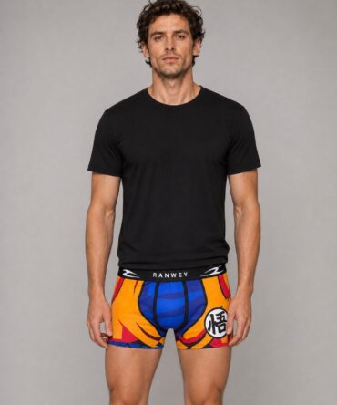 Boxer Goku corto - modelo Ranwey frente
