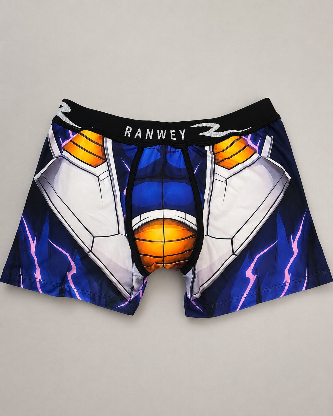 Calzoncillo Boxer Vegeta Armadura Saiyan - foto real frente