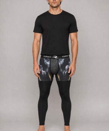 Calzoncillo Boxer Batman Gotham Nocturno en modelo Ranwey