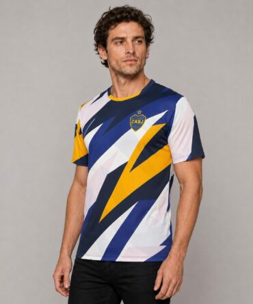 Camiseta Boca Juniors FR130 modelo oficial Ranwey