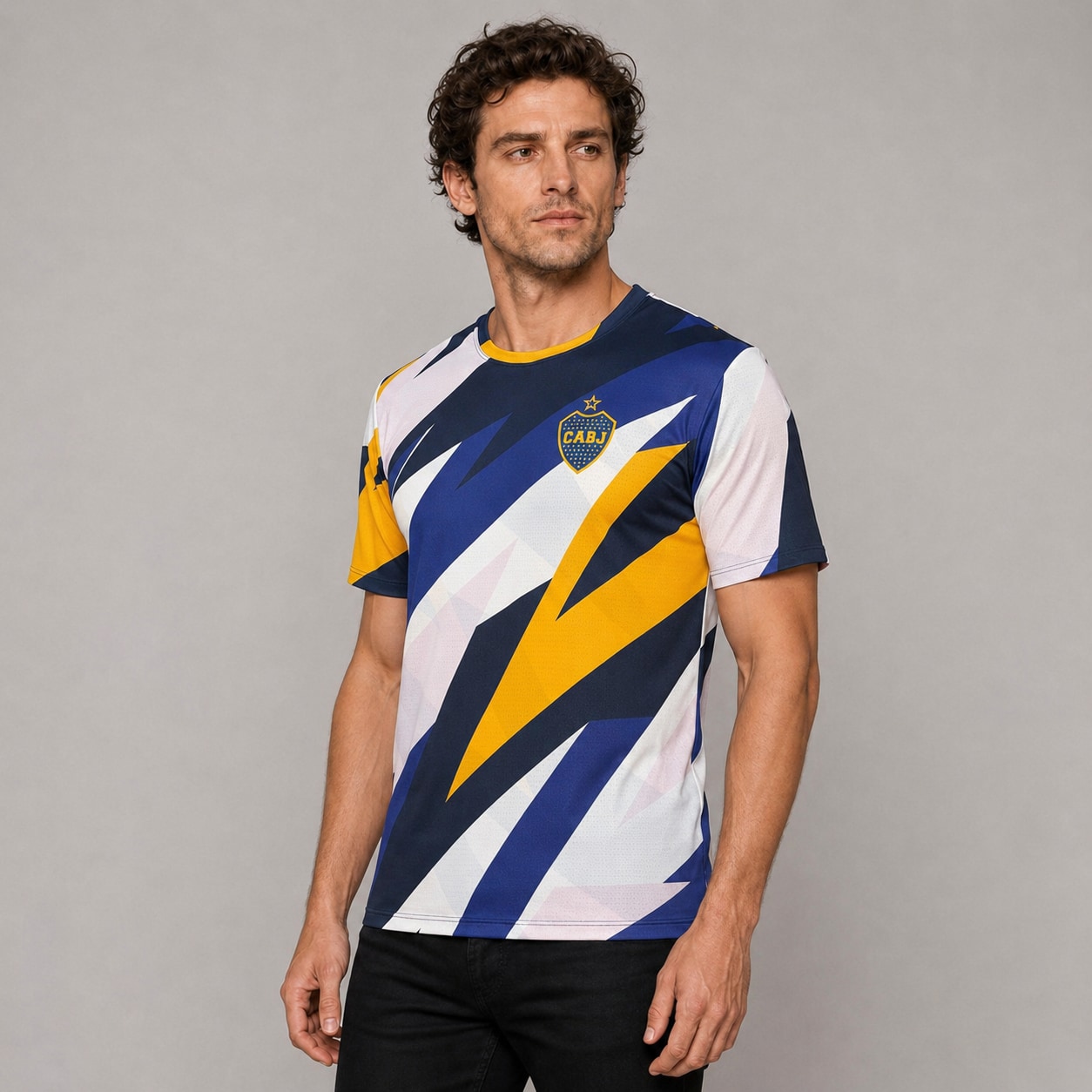 Camiseta Boca Juniors FR130 modelo oficial Ranwey