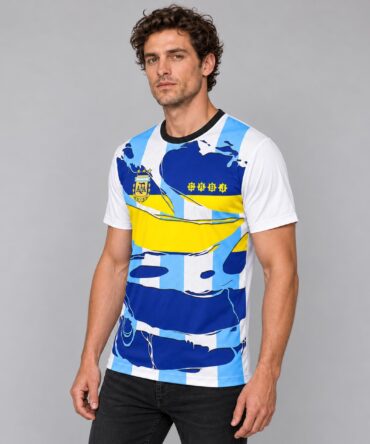 Camiseta Boca Argentina Campeón del Mundo FR204