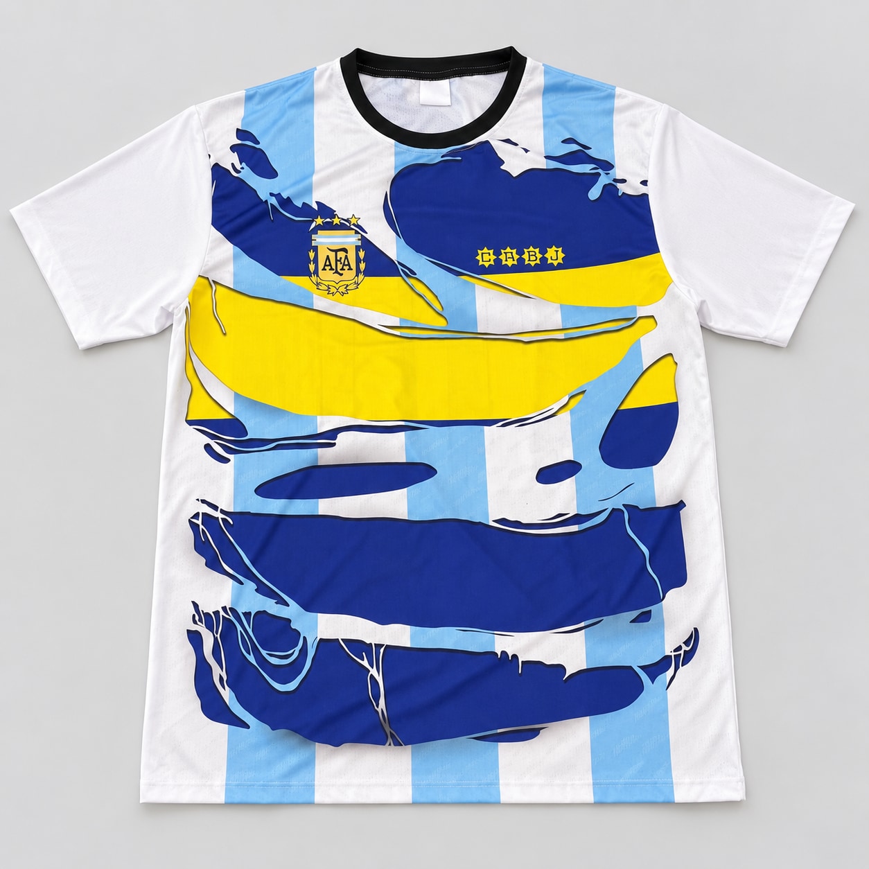 Camiseta Boca Argentina Campeón del Mundo FR204