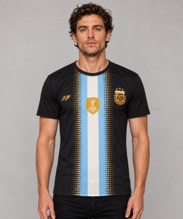 Camiseta Argentina Campeón Mundial FR208