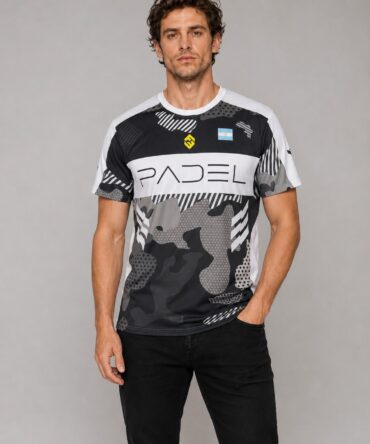 Camiseta de Pádel Ghost Match FTD002 modelo frente
