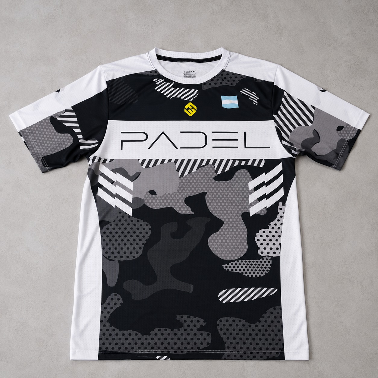 Camiseta de Pádel Ghost Match FTD002 foto real frente