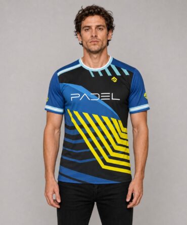 Camiseta de Padel Storm Pro con modelo Ranwey