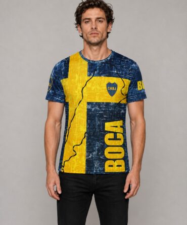 Camiseta Boca Juniors Fr059 Ranwey