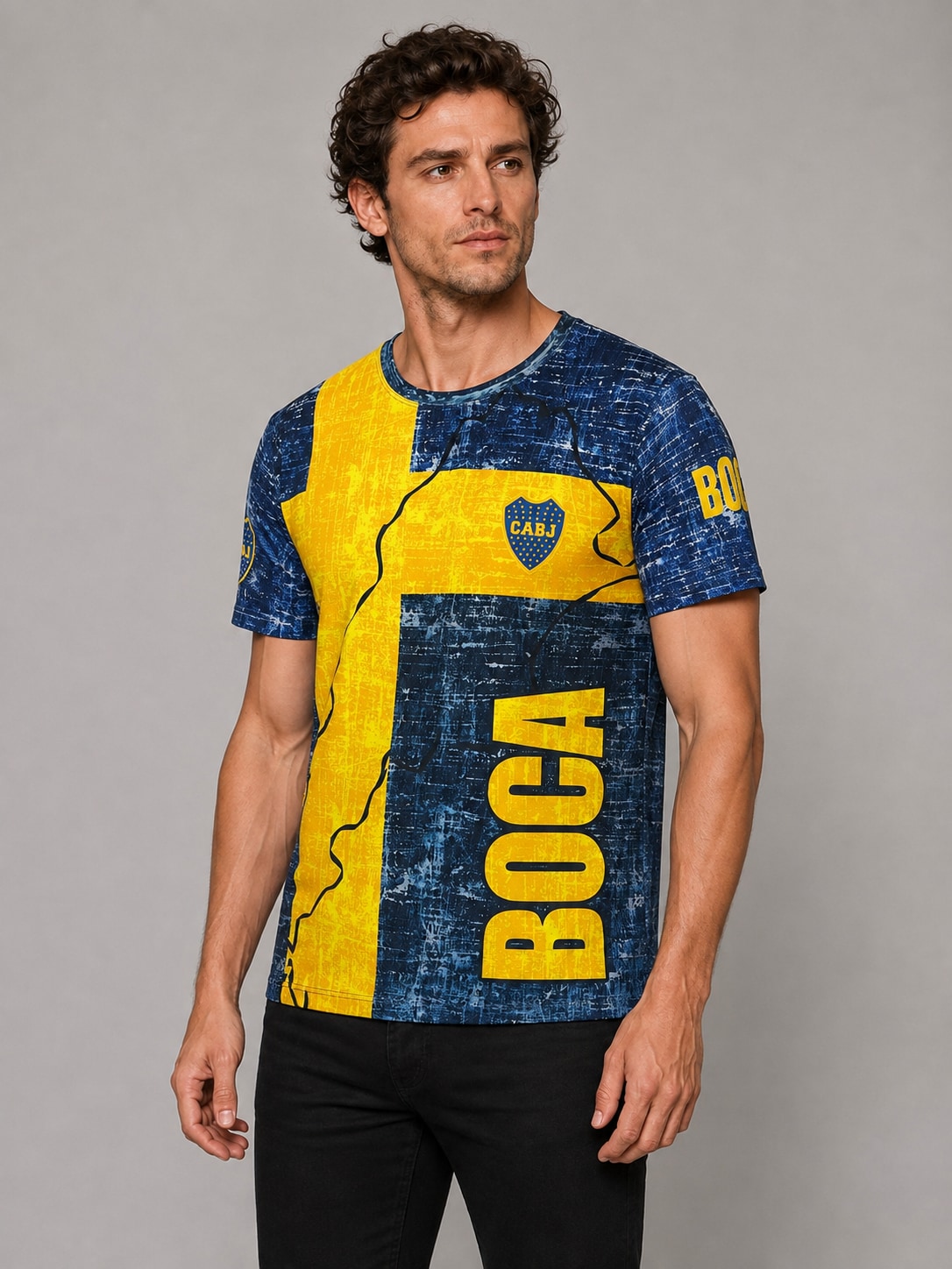 Camiseta Boca Juniors Fr059 Ranwey