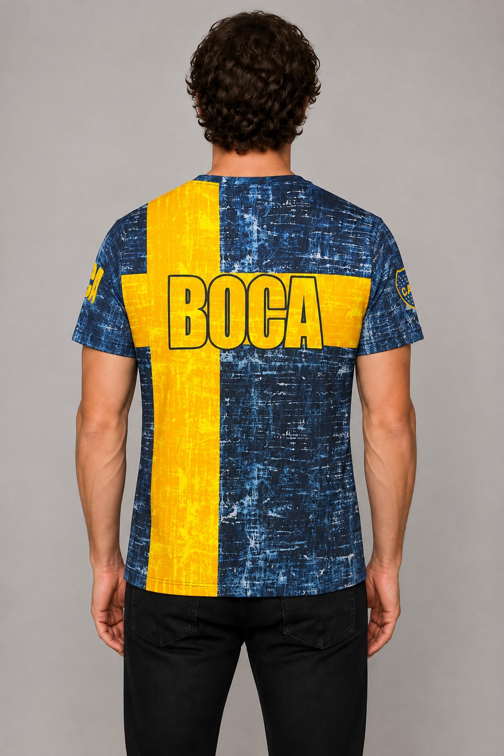 Camiseta Boca Juniors Fr059 Ranwey