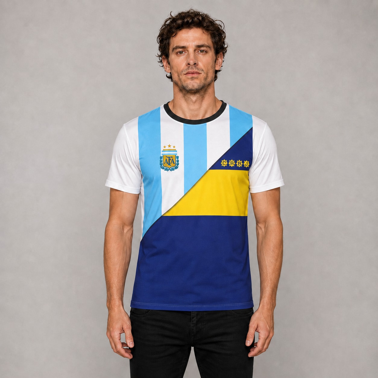 Camiseta Boca Argentina Fr177