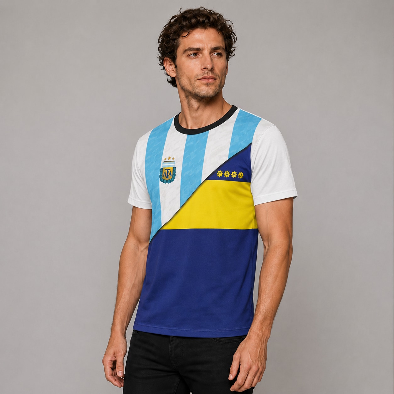 Camiseta Boca Argentina Fr177