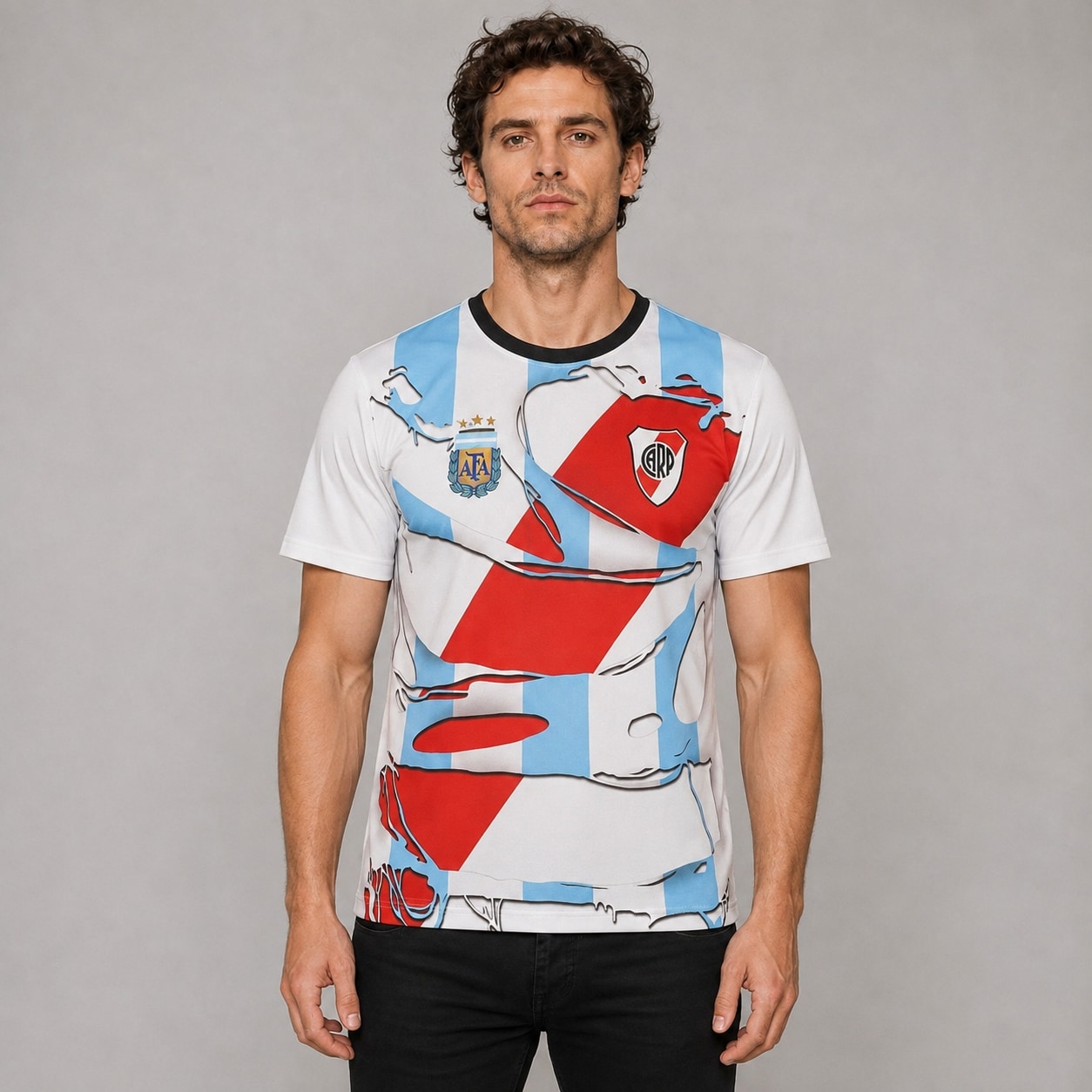 Remera Argentina River Campeón del Mundo 2022 - Ranwey