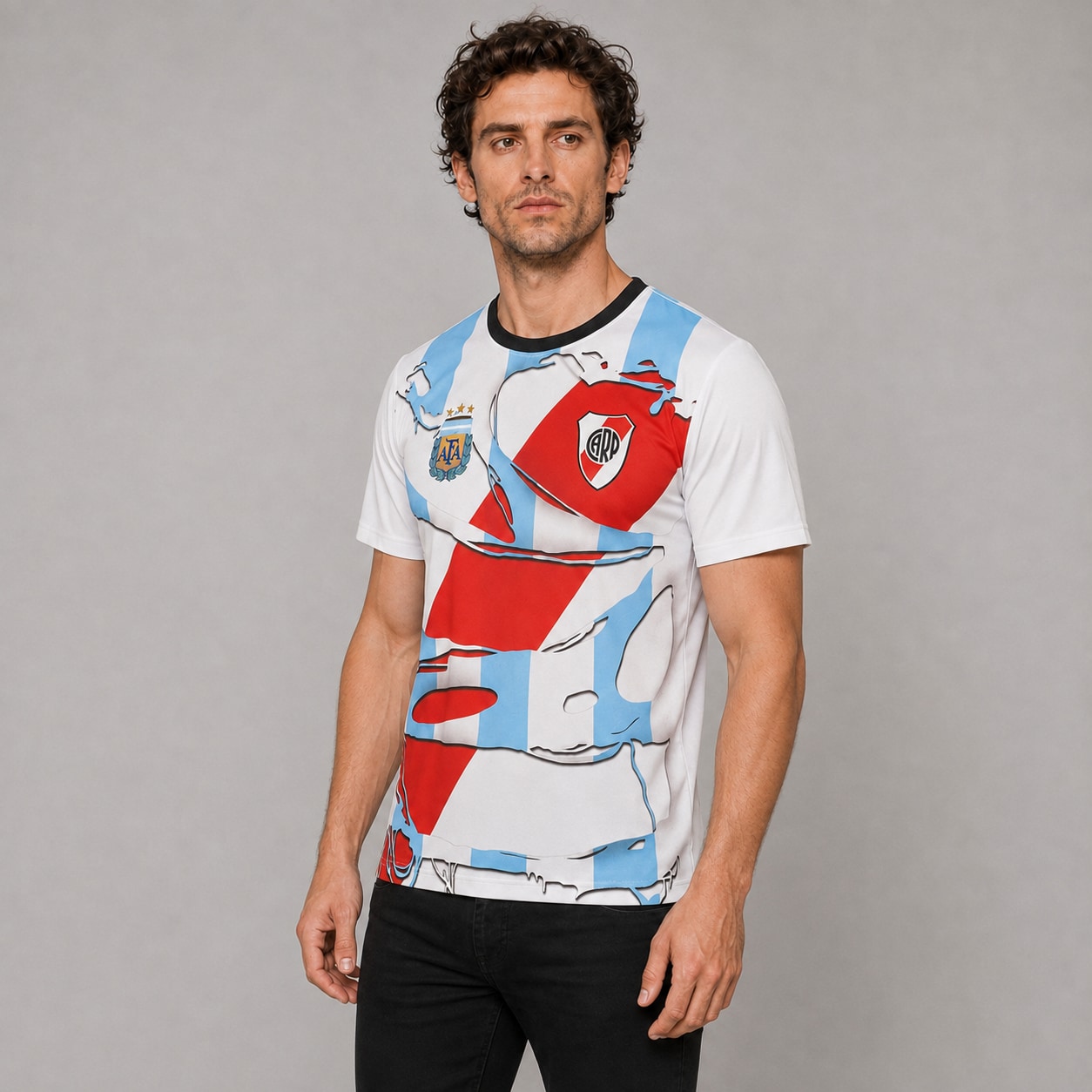 Remera Argentina River Campeón del Mundo 2022 - Ranwey