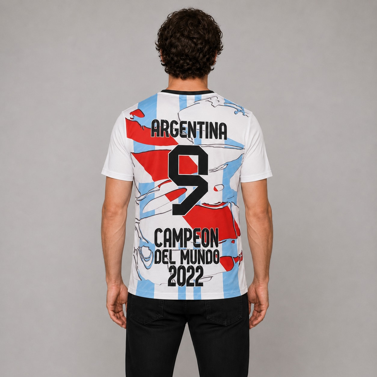 Remera Argentina River Campeón del Mundo 2022 - Ranwey