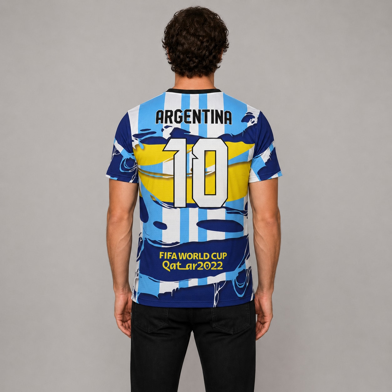 Camiseta Boca Argentina FR156 - modelo