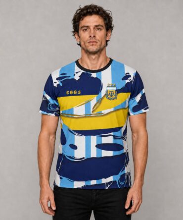 Camiseta Boca Argentina FR156 - modelo