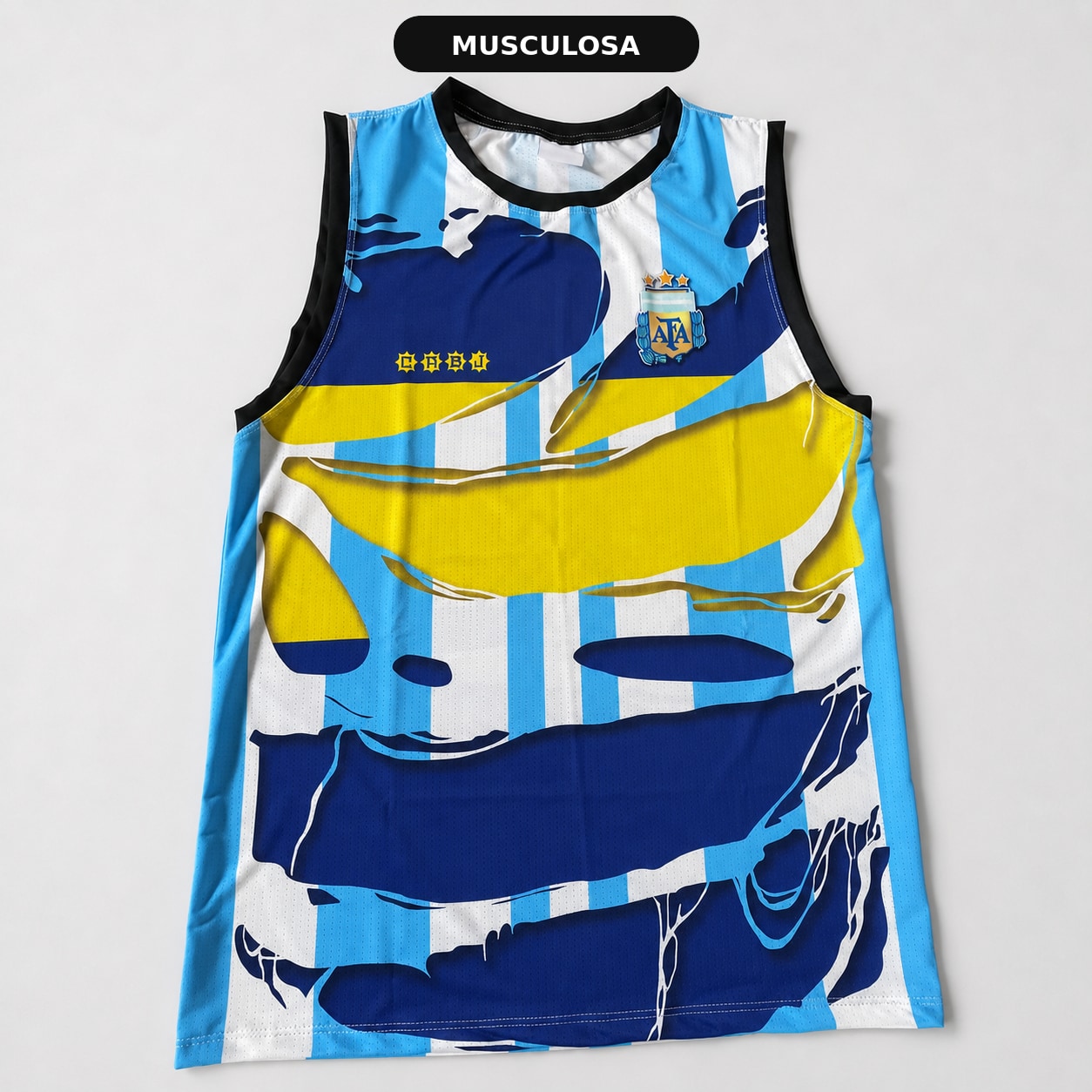 Camiseta Boca Argentina FR156 - musculosa