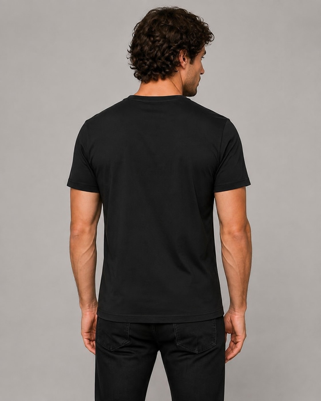 Remera Punisher algodón premium DTF - modelo dorso