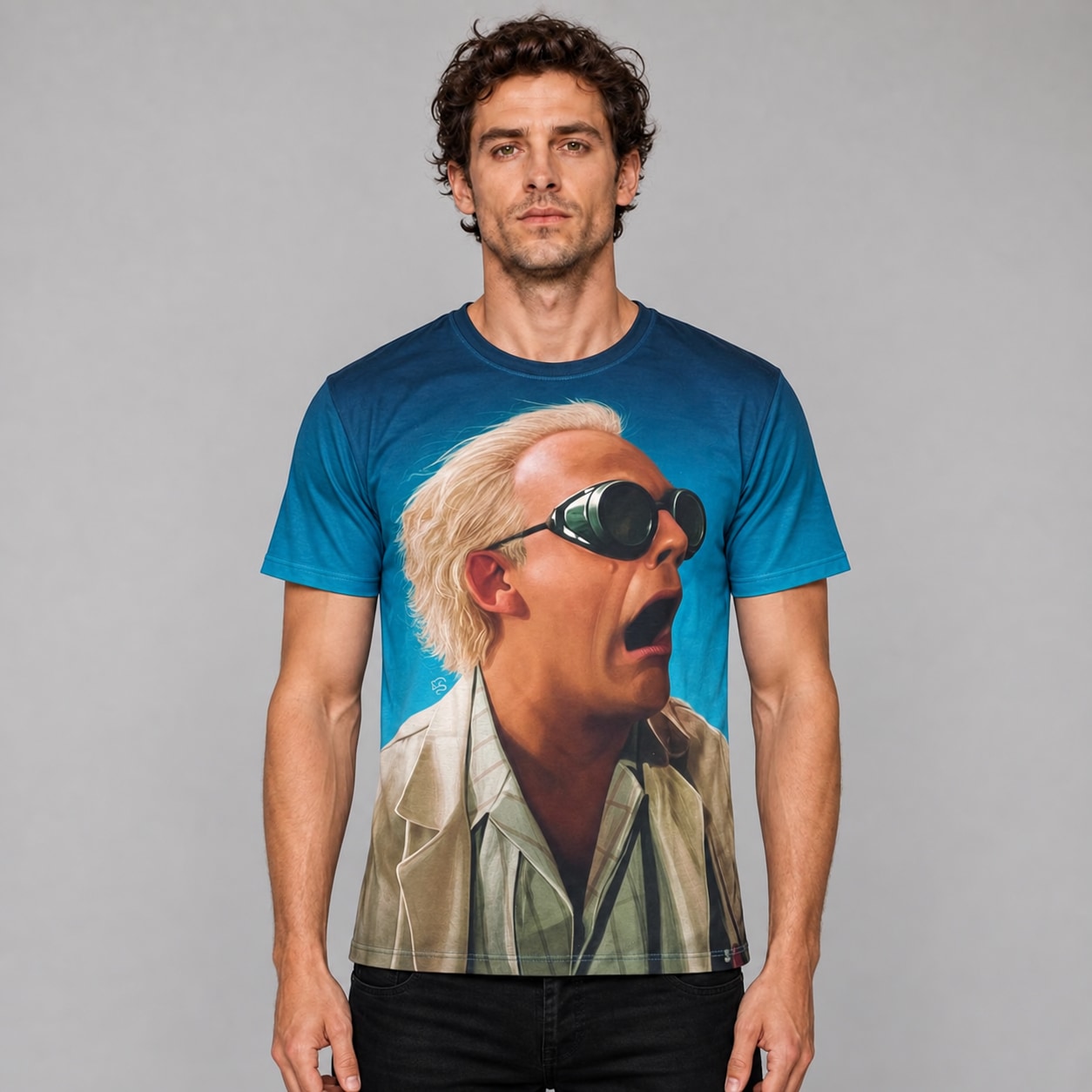 Remera Volver al Futuro Dr Brown