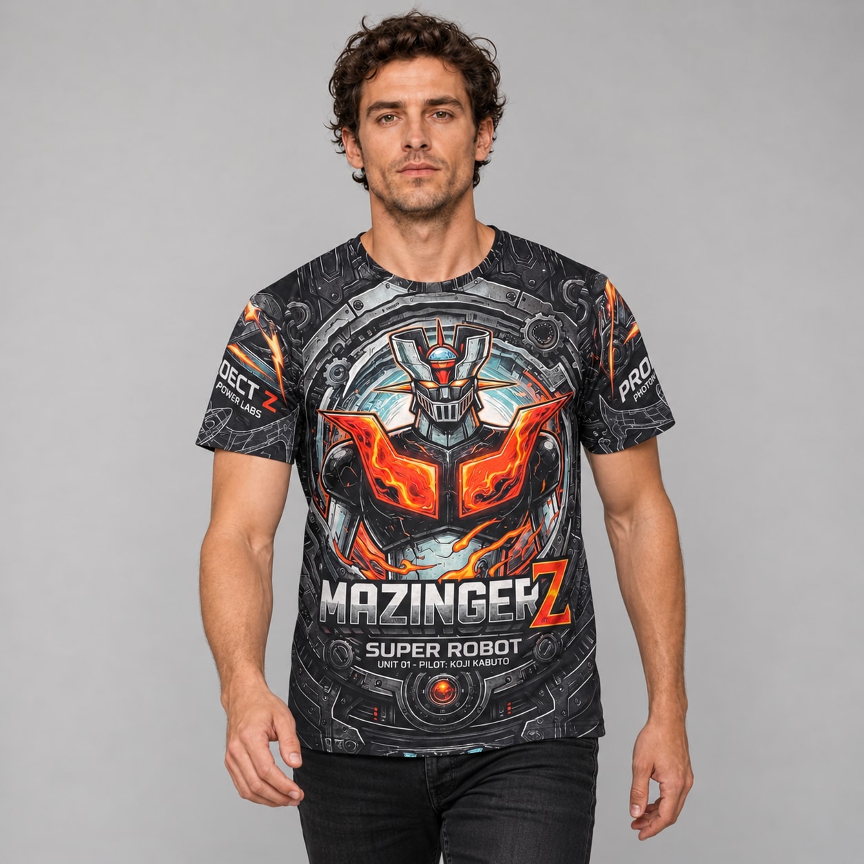 Remera Mazinger Project Z PR520