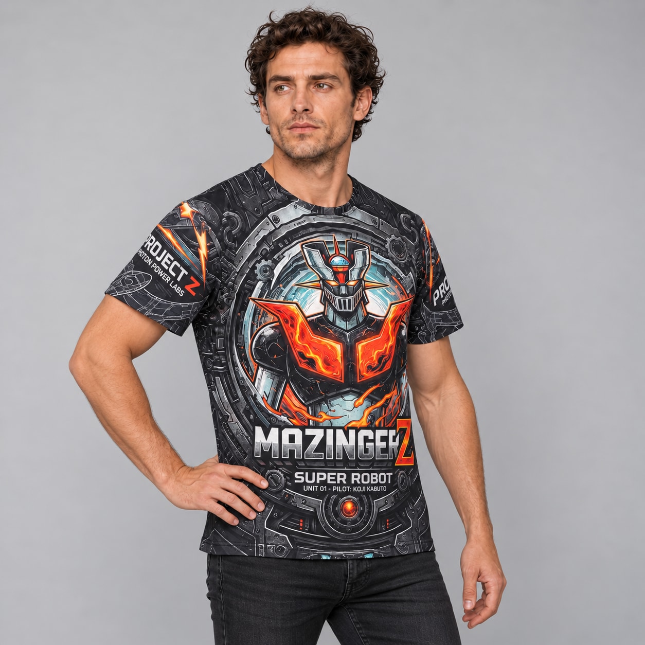 Remera Mazinger Project Z PR520