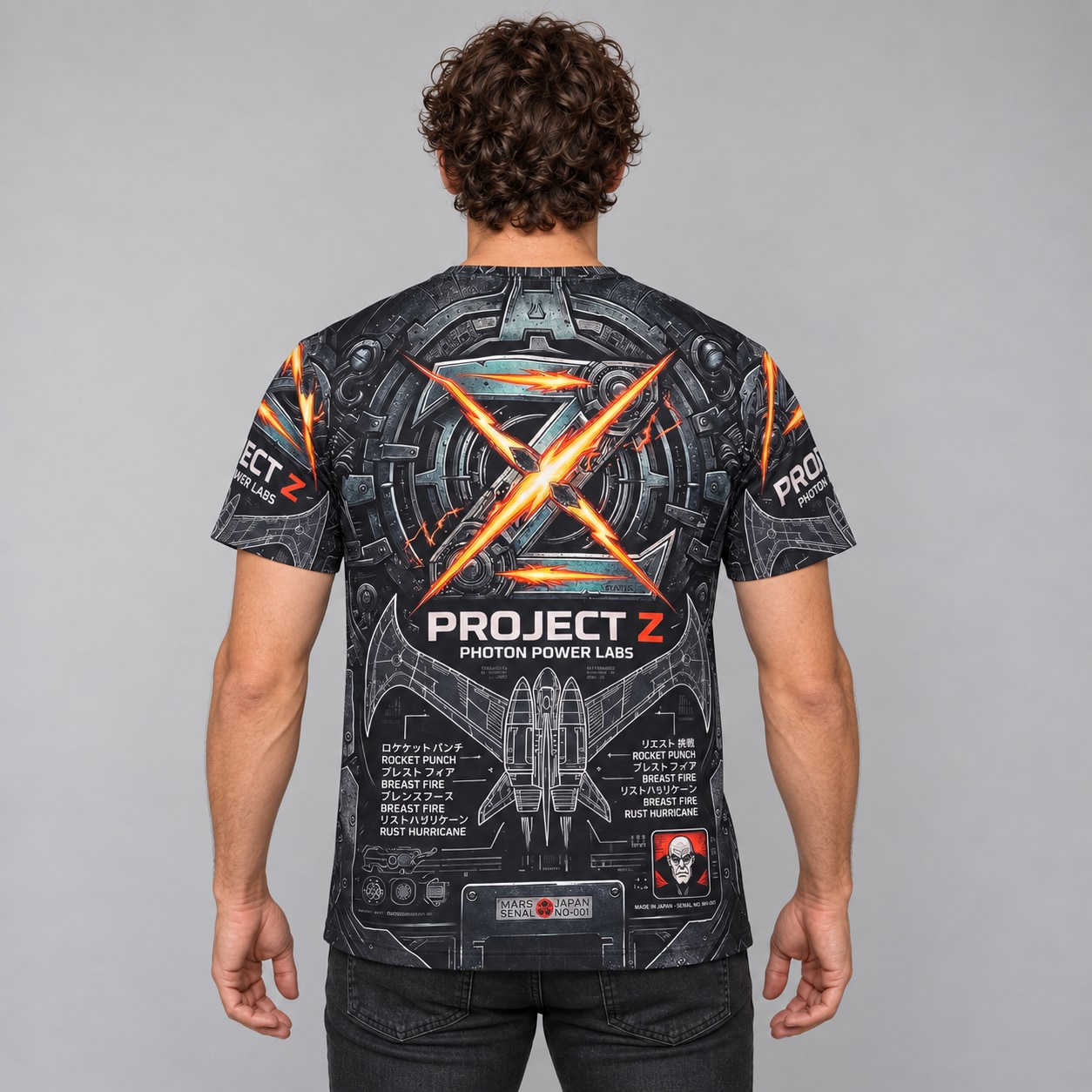 Remera Mazinger Project Z PR520