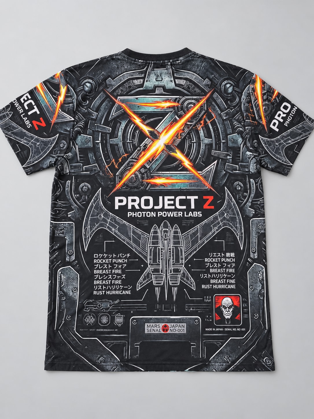 Remera Mazinger Project Z PR520
