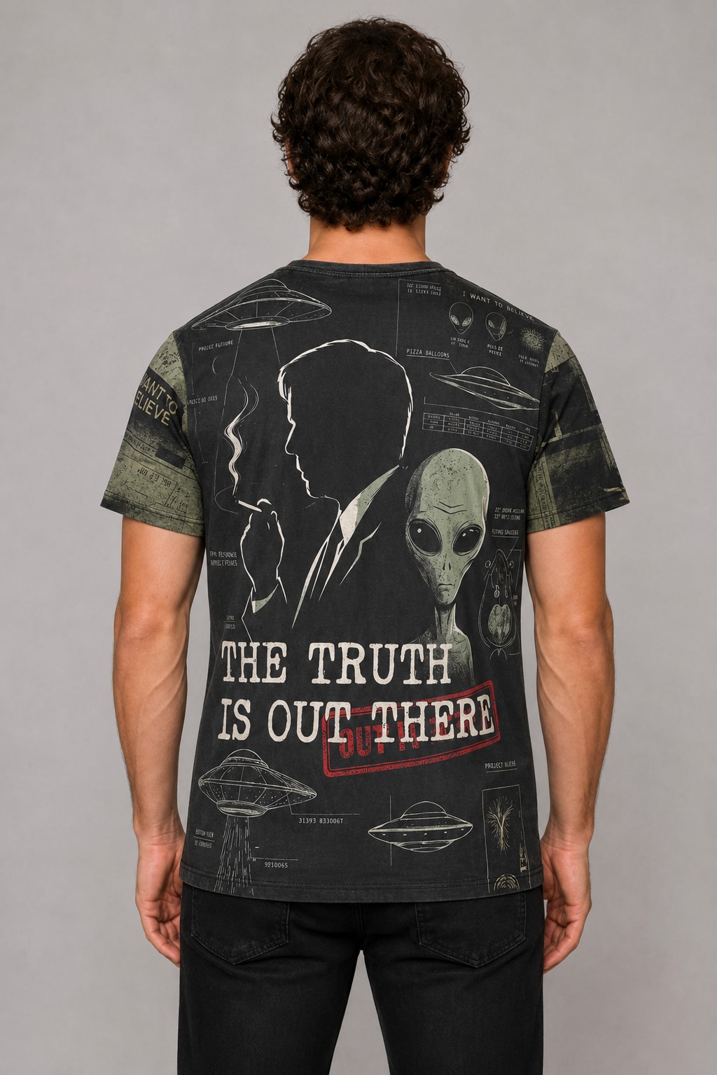 Remera Expedientes Secretos X I Want To Believe