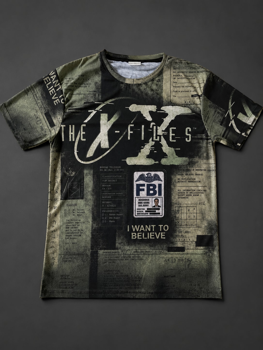 Remera Expedientes Secretos X I Want To Believe