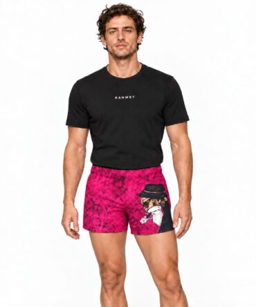 SH007 short Roshi corte corto con remera Ranwey