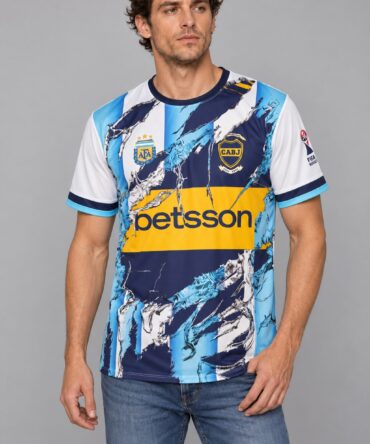 Camiseta Boca Argentina USA001