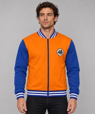 ALG001 Campera Goku modelo frente